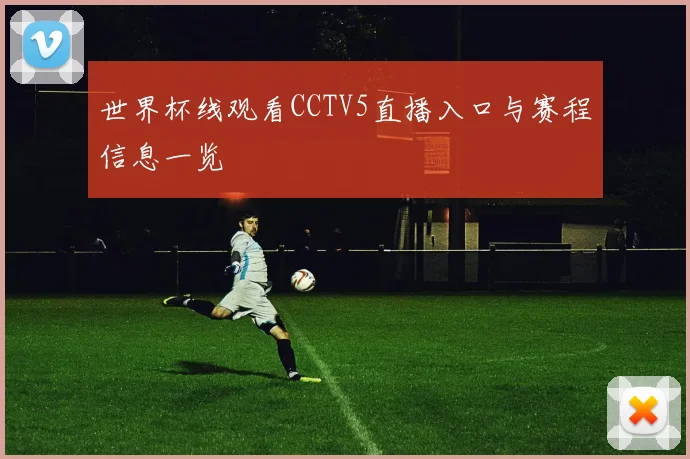 世界杯线观看CCTV5直播入口与赛程信息一览